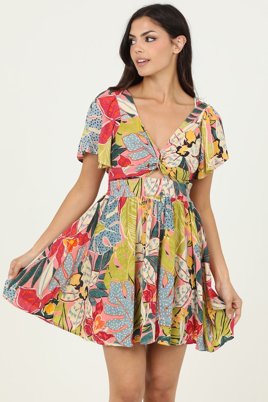 Summer Lady Mini Dress