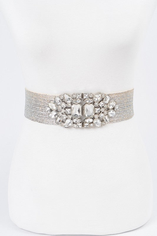 Silver Sleigh Girl Belt