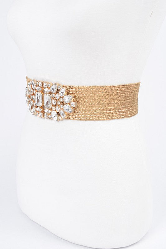 Gold Sleigh Girl Belt