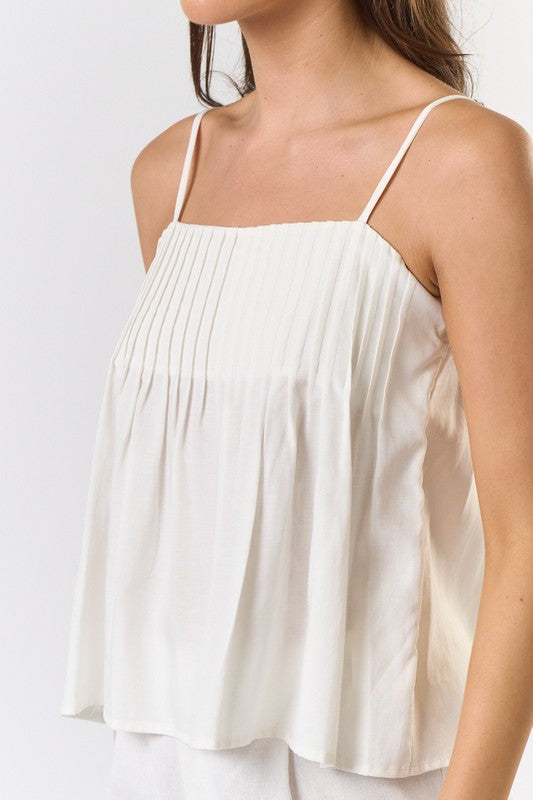 Arc Pleated Tank