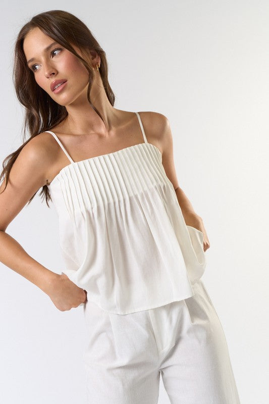 Arc Pleated Tank