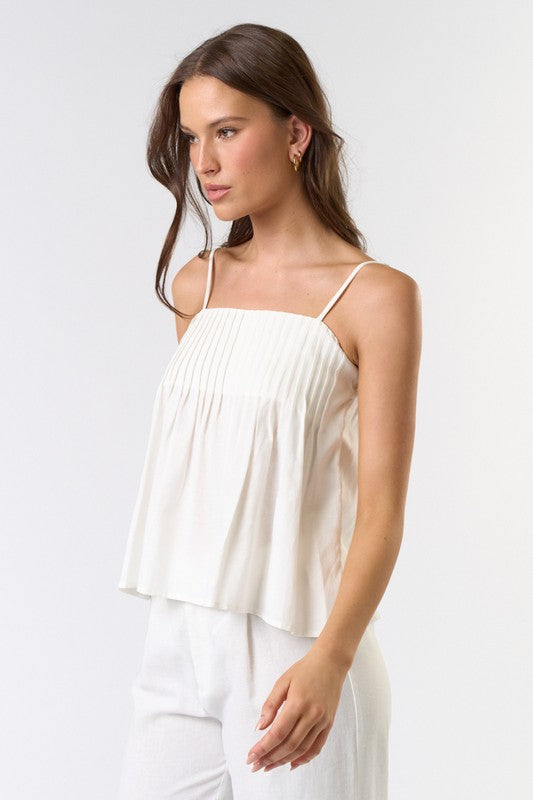 Arc Pleated Tank