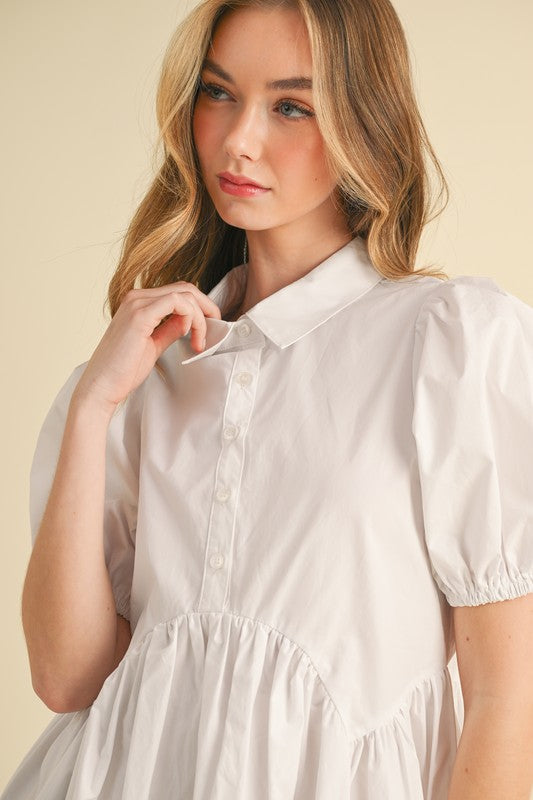 Ellie Puff Sleeve Dress