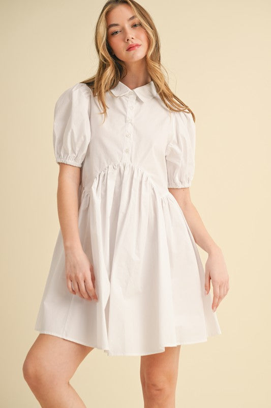Ellie Puff Sleeve Dress