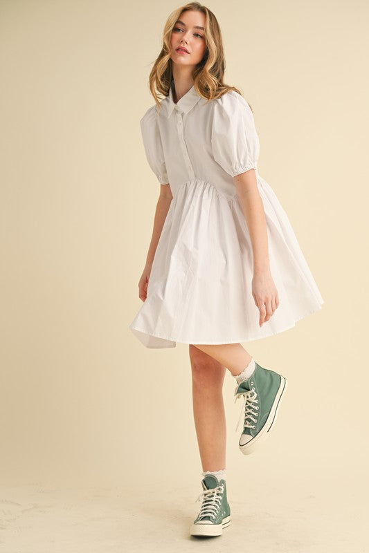 Ellie Puff Sleeve Dress