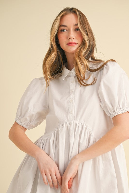 Ellie Puff Sleeve Dress
