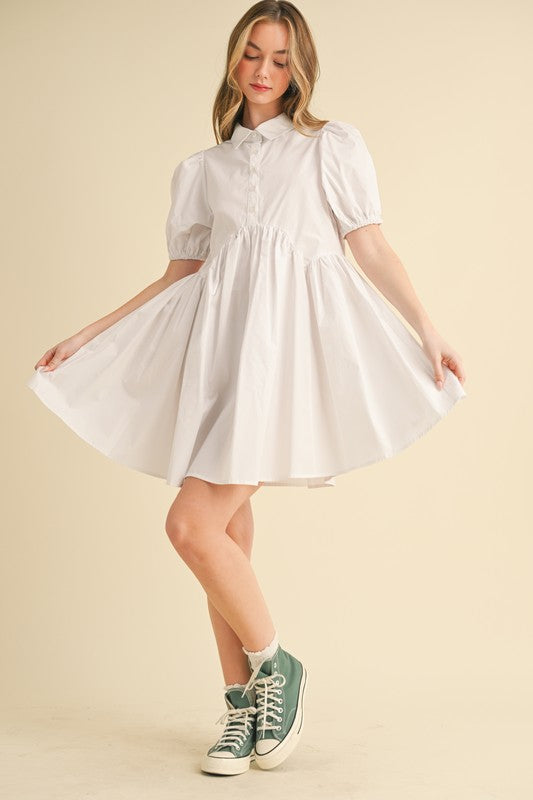 Ellie Puff Sleeve Dress