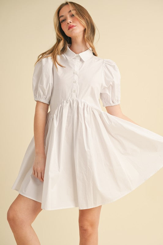 Ellie Puff Sleeve Dress