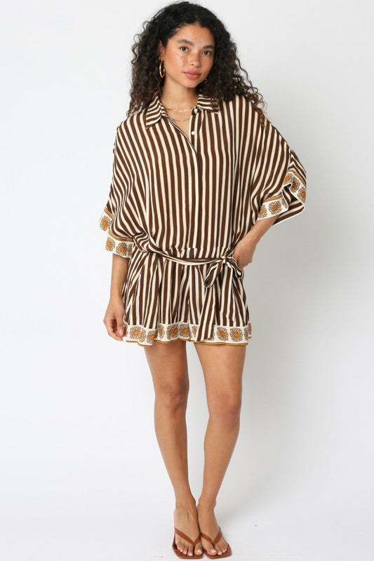Taylor Stripe Romper