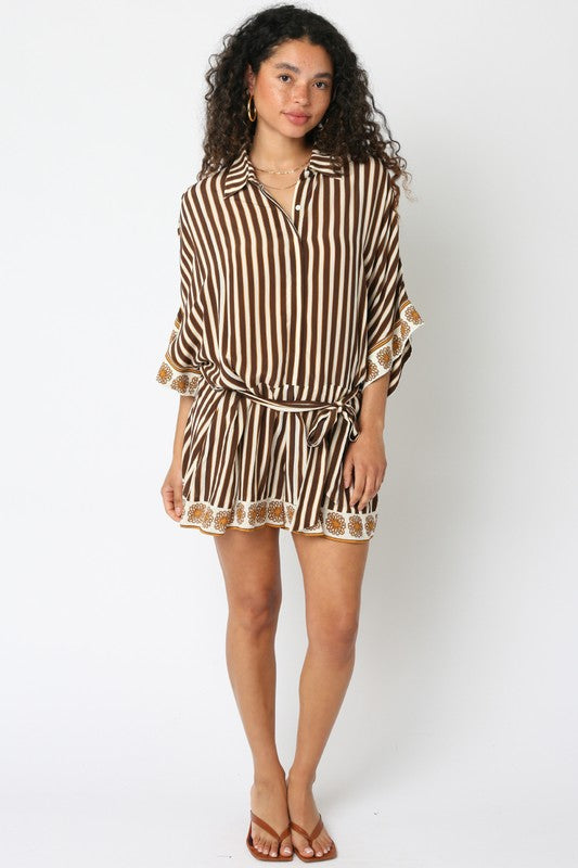 Taylor Stripe Romper