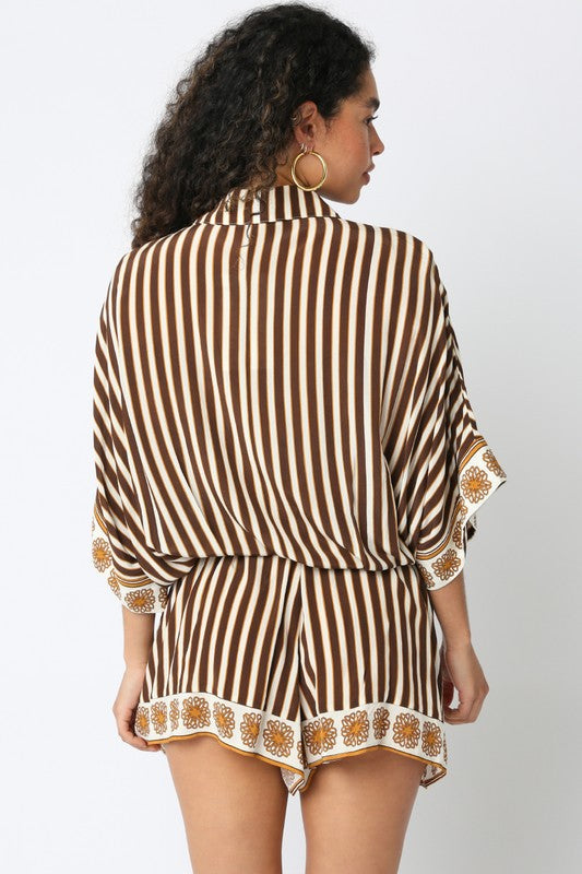 Taylor Stripe Romper