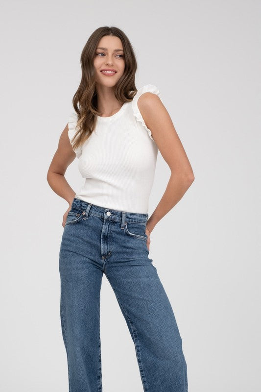 Wilden Ruffle Top