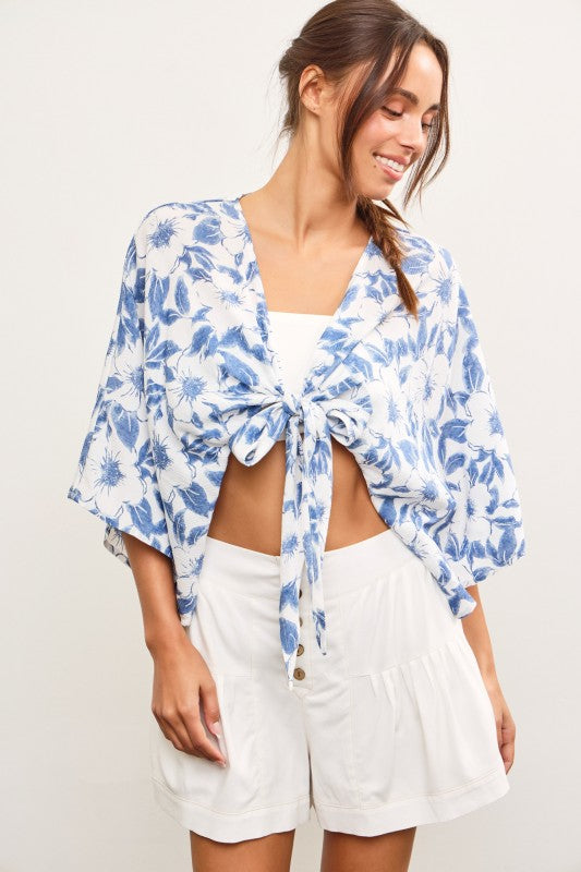 Solana Tie Top