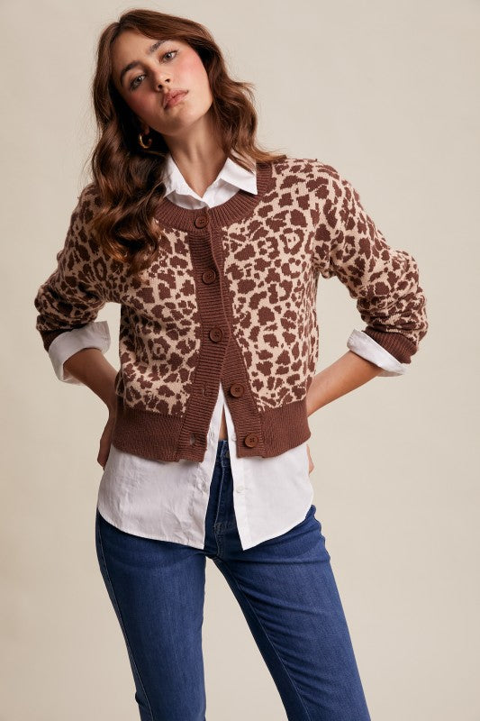 Leopard Cardigan