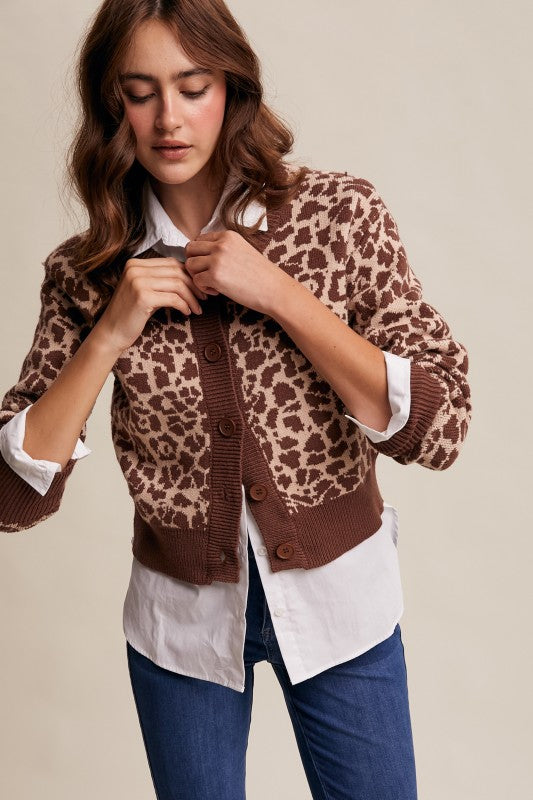 Leopard Cardigan