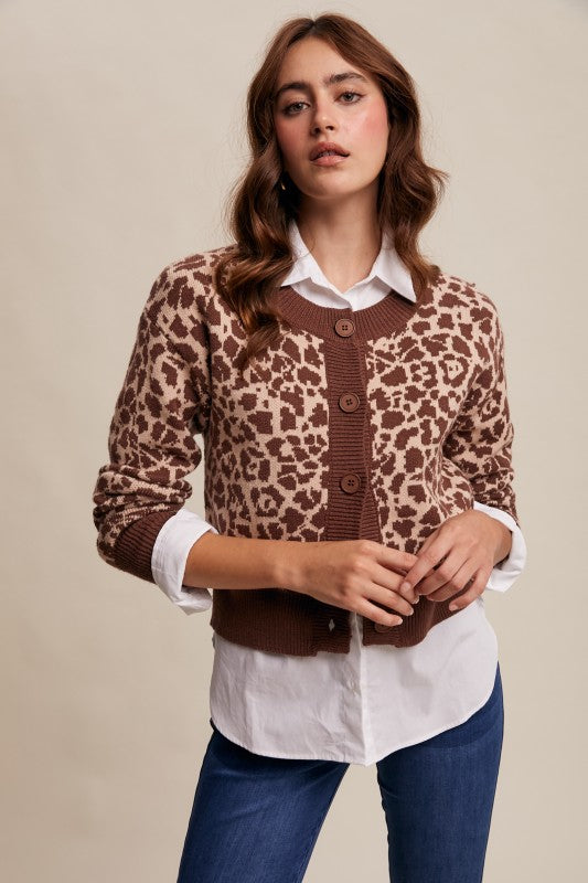 Leopard Cardigan