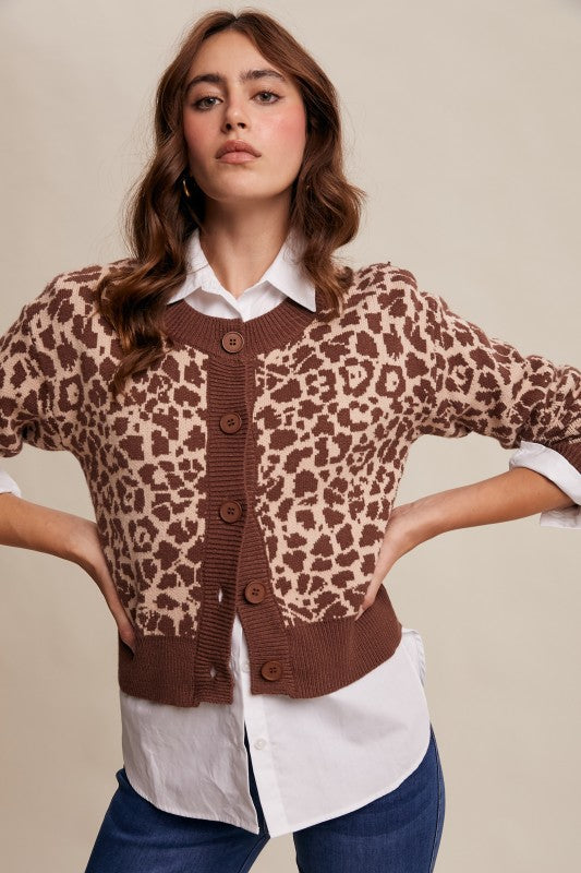 Leopard Cardigan