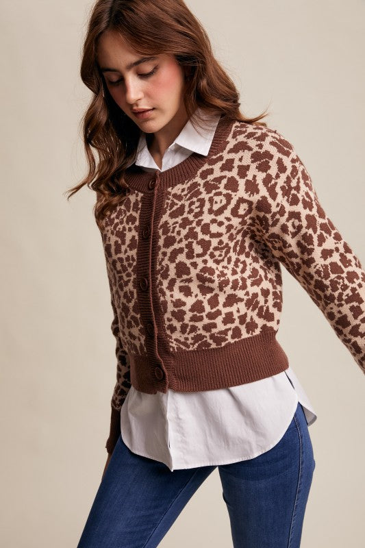 Leopard Cardigan