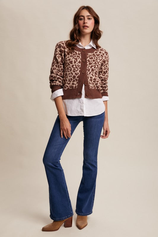 Leopard Cardigan