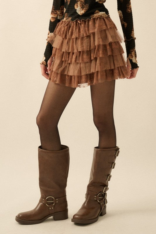 Hollow Lace Skirt