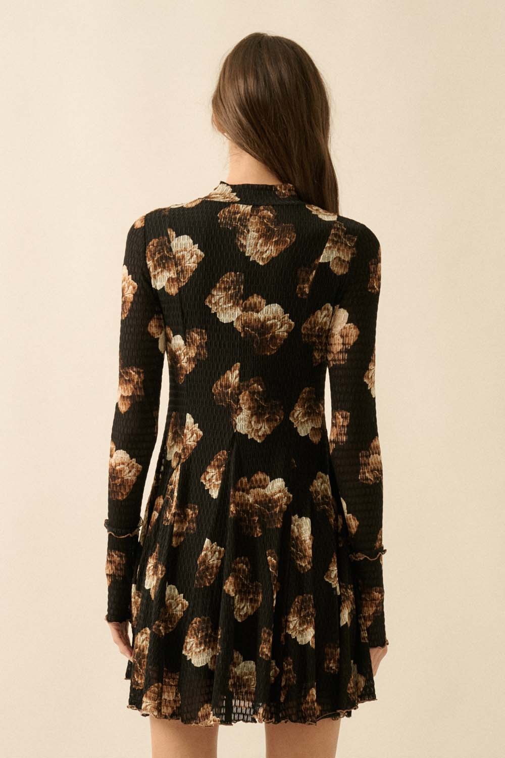 Leddie High Neck Dress