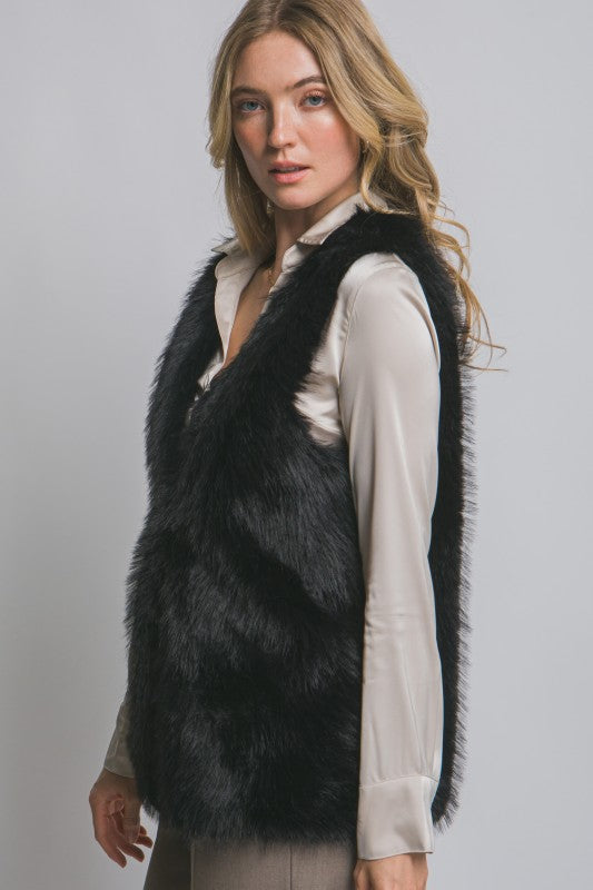 Moonlight Faux Fur Vest