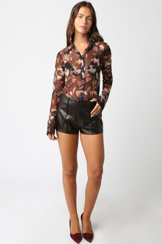 Elsie Mesh Top