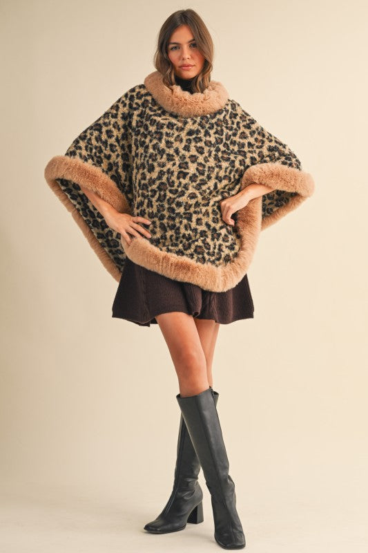Willow Leopard Cape