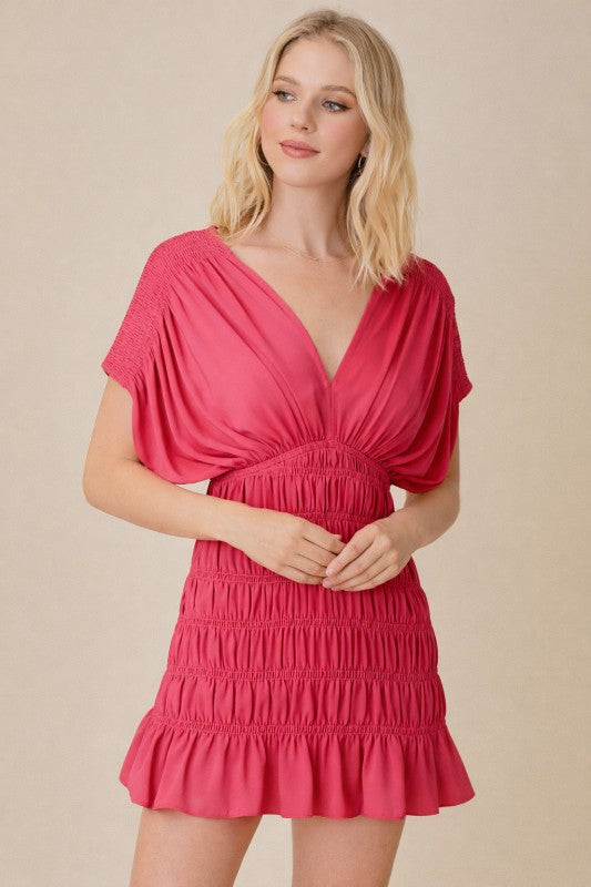 Refined Aura Smocked Dress