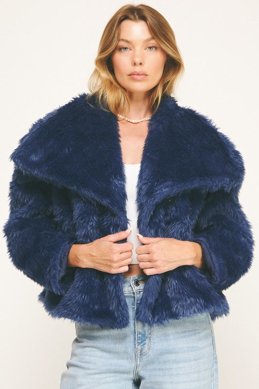 Alpine Faux Fur Coat