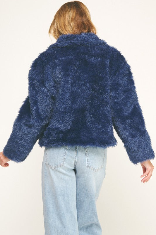 Alpine Faux Fur Coat