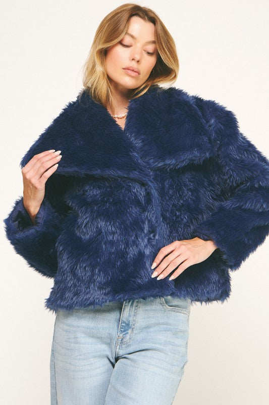 Alpine Faux Fur Coat