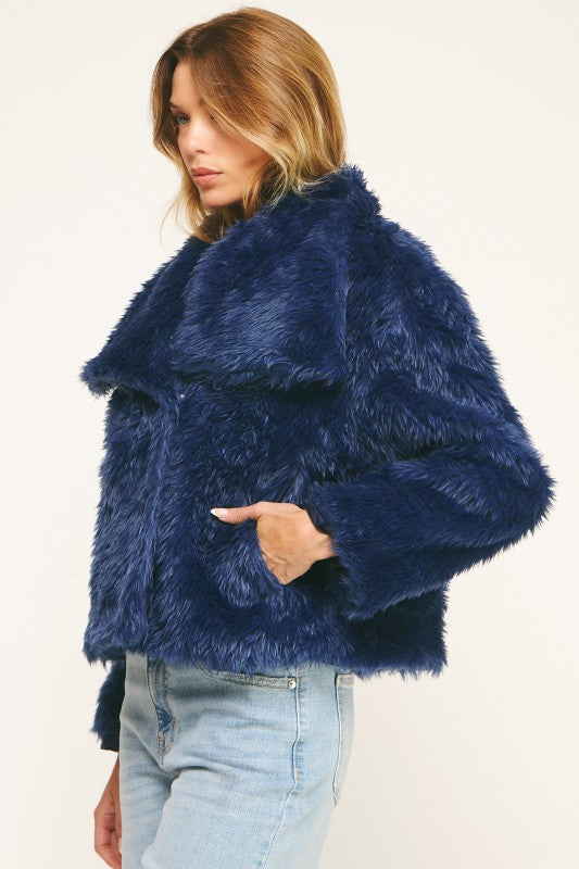 Alpine Faux Fur Coat
