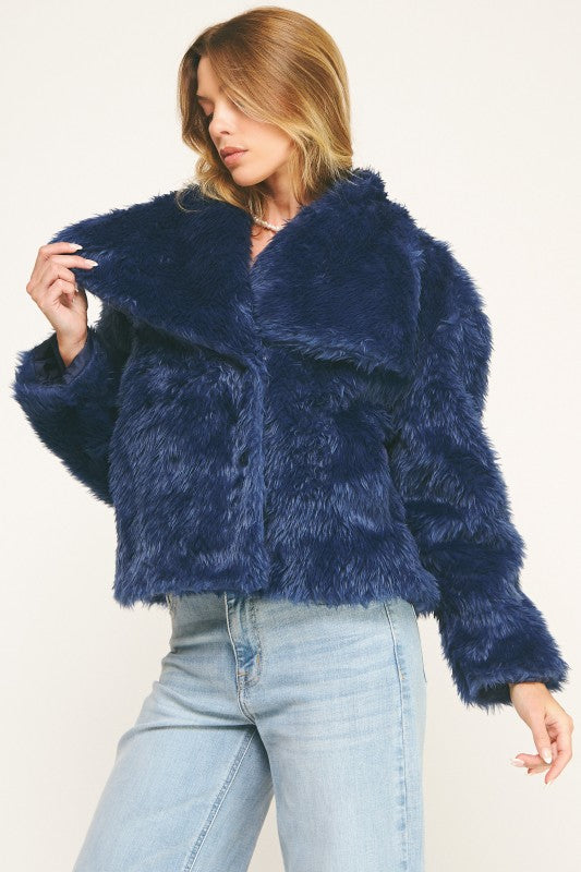 Alpine Faux Fur Coat