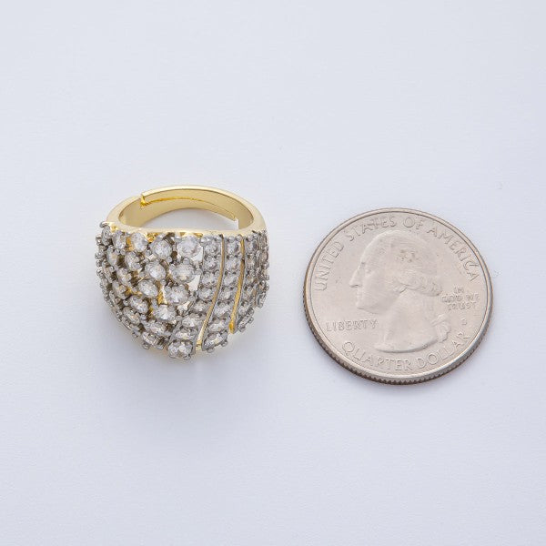 Micro Paved Signet Ring