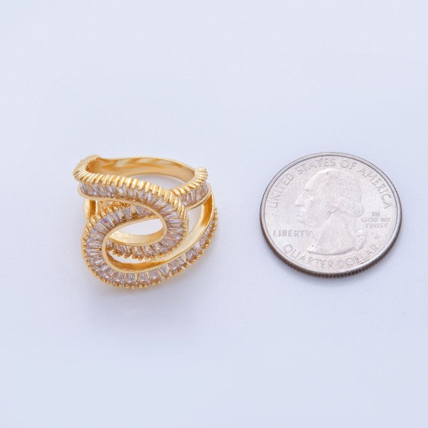 Knot Double Band Ring