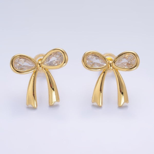 Bow Stud Earrings