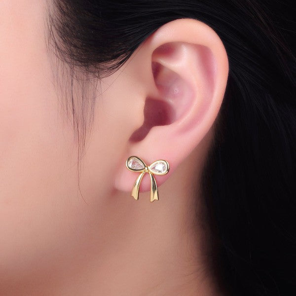 Bow Stud Earrings