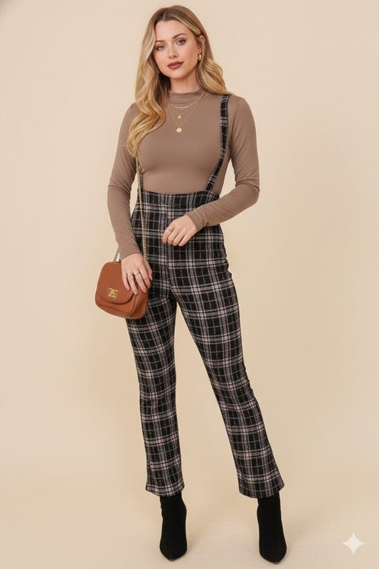Timeless Plaid Jumpsuit