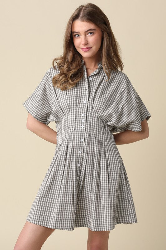 Alana Gingham Dress