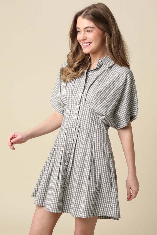 Alana Gingham Dress