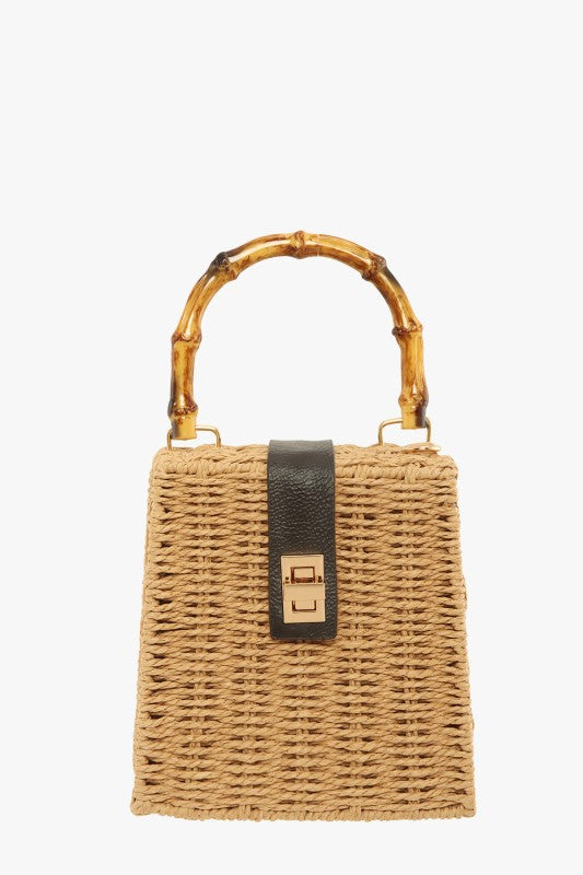 Riviera Rattan Bag