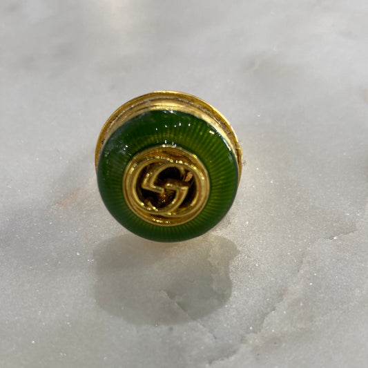 Green Gucci Ring