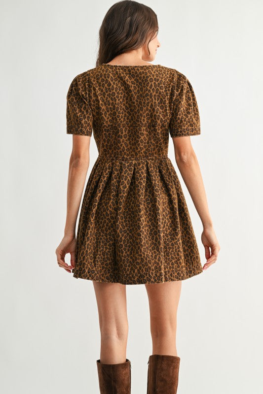 Wild Charm Mini Dress