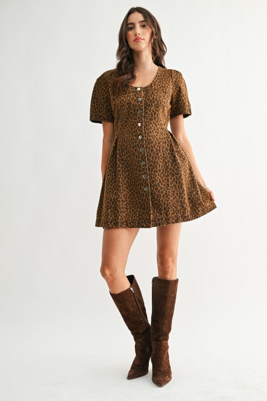 Wild Charm Mini Dress