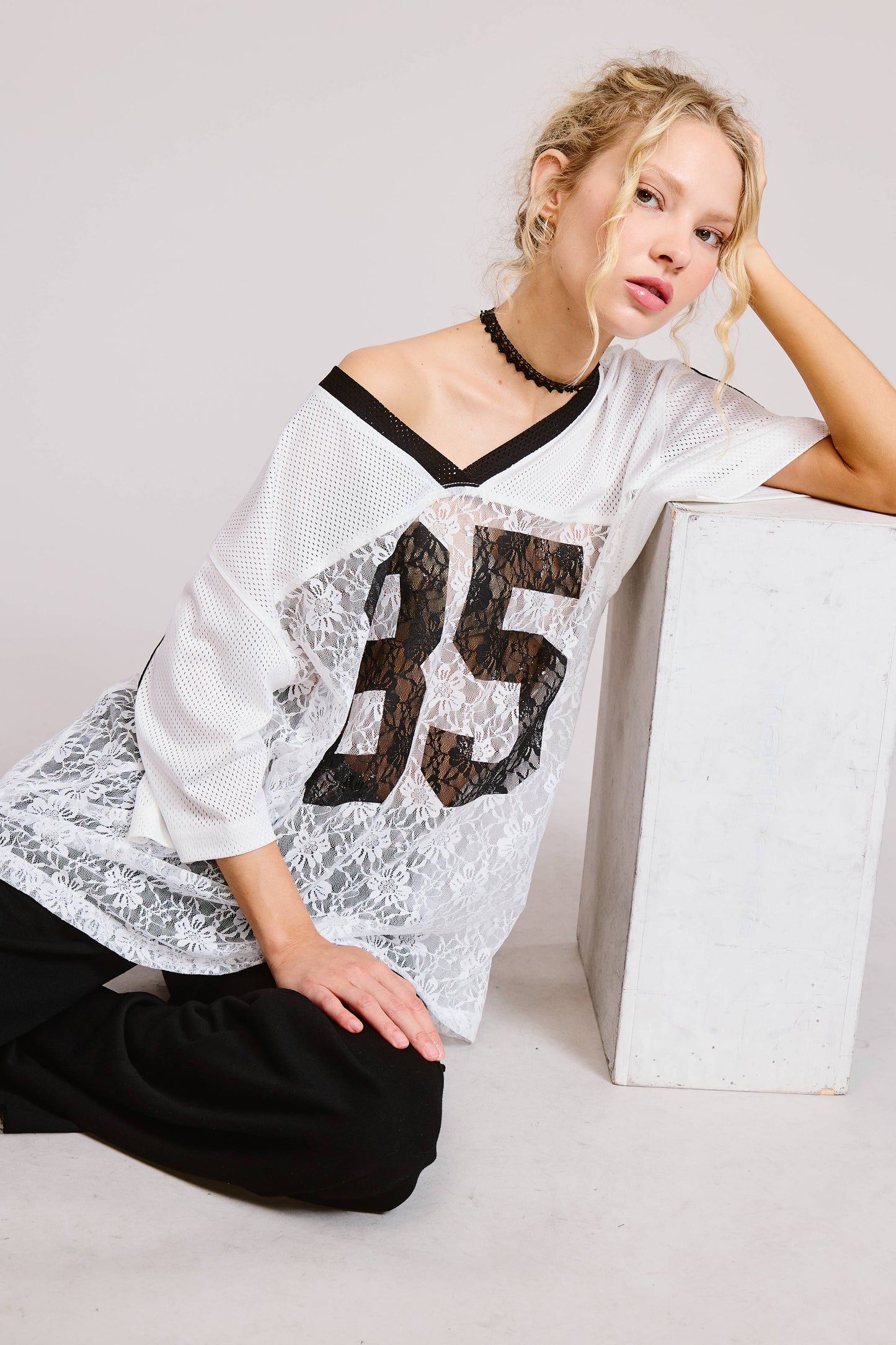 85 Lace Jersey