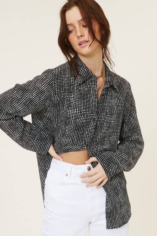 Sylvie Button Down