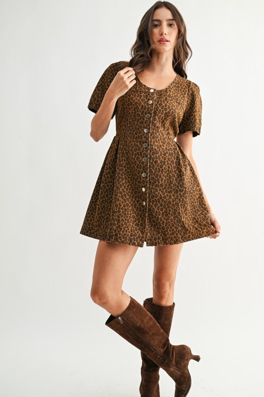 Wild Charm Mini Dress