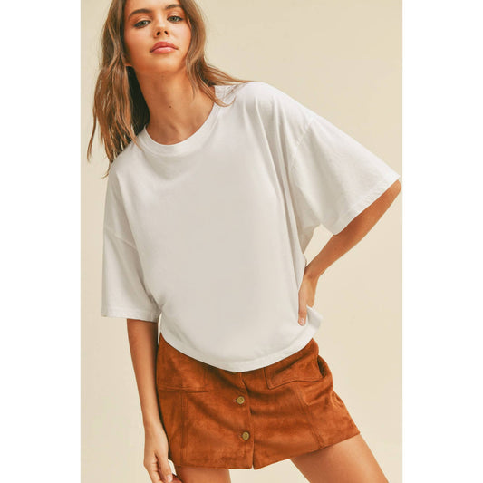 Long Crop Tee