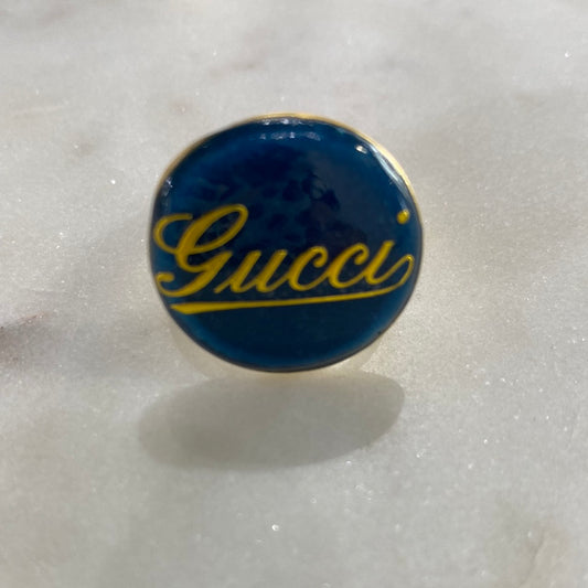 Blue Gucci Ring